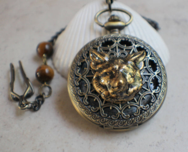 Fox Battery Pocket Watch