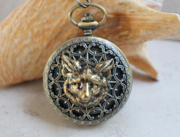 Fox Battery Pocket Watch