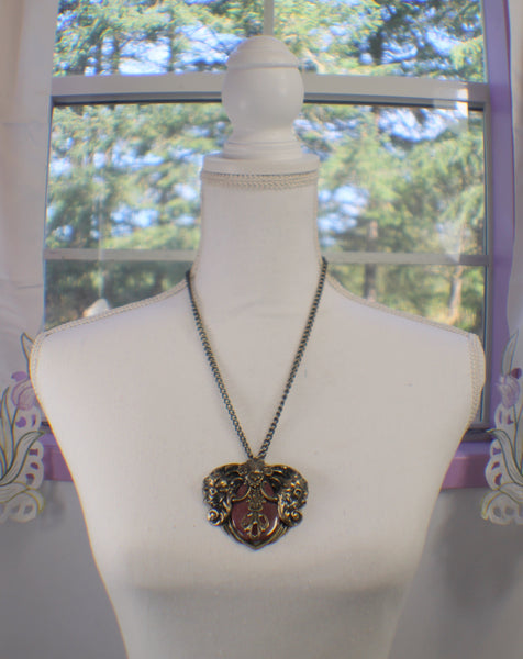 Mookaite Jasper Heart Pendant