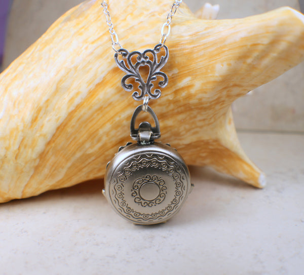 Siam Red Crystal Multi Photo Locket