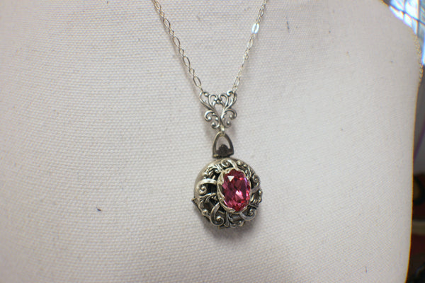 Rose Crystal Multi Photo Locket
