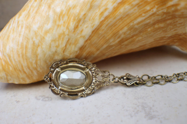 Swarovski Crystal Rose Necklace