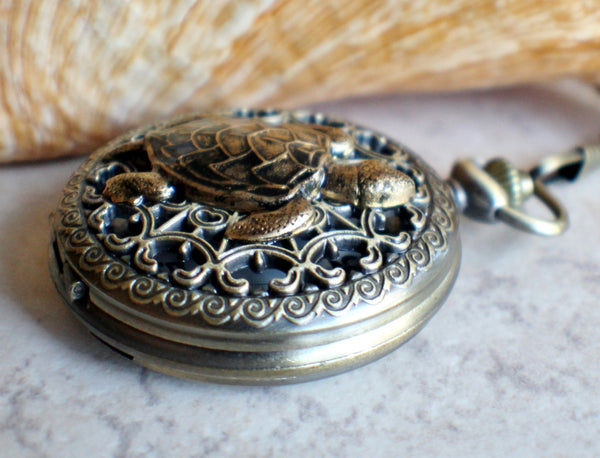 Turtle Pocket Watch - Char's Favorite Things - 2