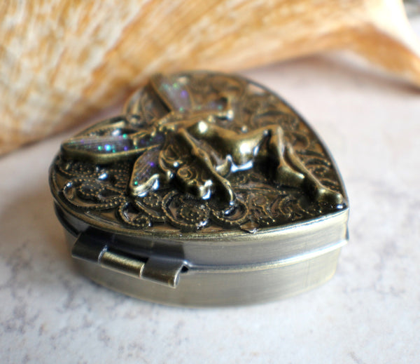 Bronze Fairy Music Box Locket - Char's Favorite Things - 2