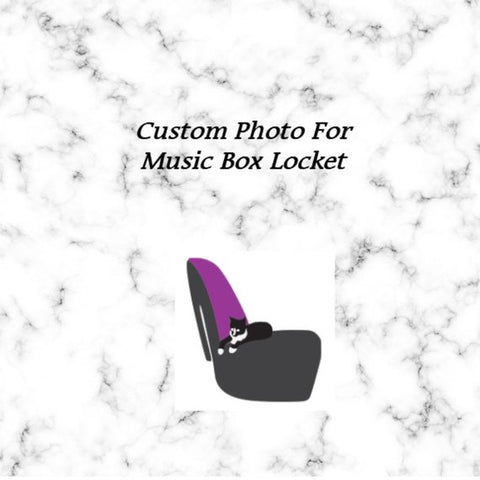 Personalized Photo for Music Box Locket