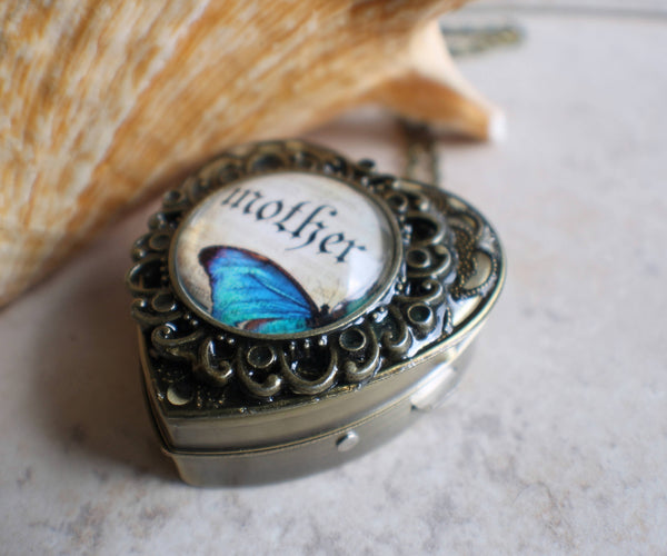 Music box locket for Mother