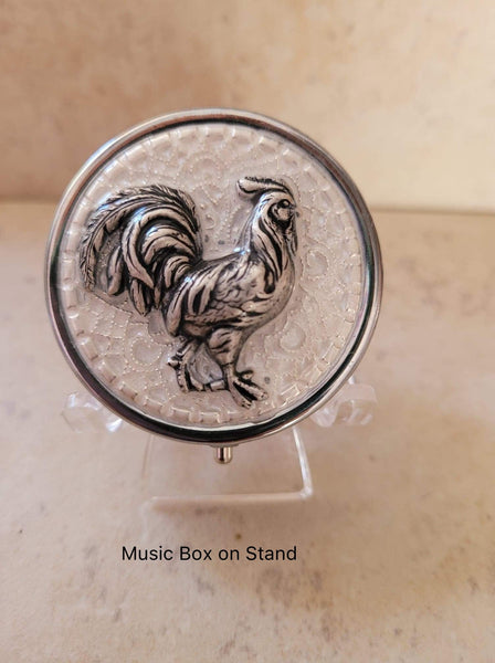 Chicken Music Box Locket
