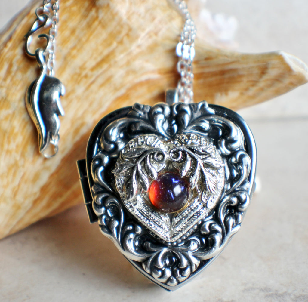 Silver Angel Wing Locket Char s Favorite Things